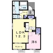 サイモン ナインAの間取り画像