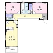 翔南 BRISA Aの間取り画像