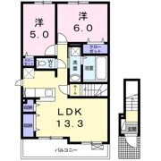 フェリーチェ Ⅱの間取り画像