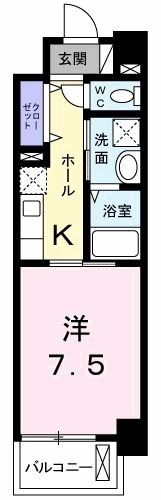 ディアコートの間取り画像