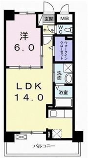 ディアコートの間取り画像