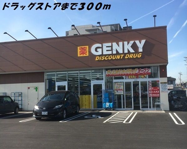 近くのゲンキーまで300m(徒歩4分)
