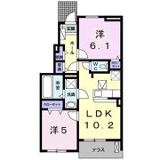 ミレ グランデ Ⅳの間取り画像