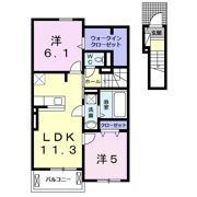 ミレ グランデ Ⅳの間取り画像
