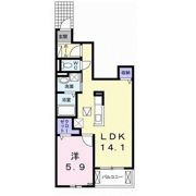プラシードBの間取り画像