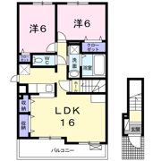 アルモニー京田辺の間取り画像