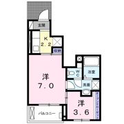 ポエラバ 1の間取り画像