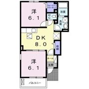 ファミール ful ful Aの間取り画像