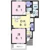 ファミール ful ful Aの間取り画像