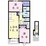 ファミール ful ful Bの間取り画像