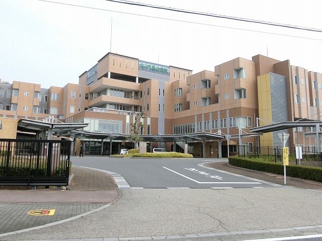 近くの博愛会病院まで500m（徒歩7分）