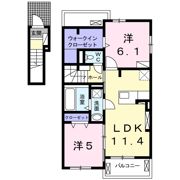 ジュエルⅡの間取り画像