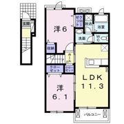 グラティス Ⅰの間取り画像