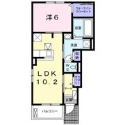 ヴィラ アプローズBの間取り画像