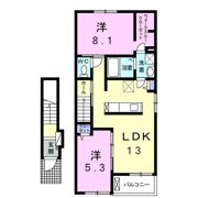 グランシャリオBの間取り画像