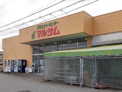 近くのマルサム富山店まで850m（徒歩11分）
