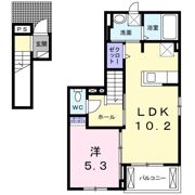 アトール大和八木の間取り画像