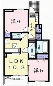 アドラブール・コートⅥの間取り画像