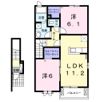 フォーシーズンⅤの間取り画像
