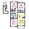 レジデンスKの間取り画像