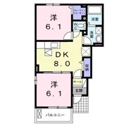 メゾン桂の間取り画像