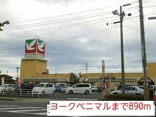 近くのヨークベニマルまで890m（徒歩12分）