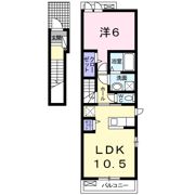 ランドコア田町Ⅱの間取り画像