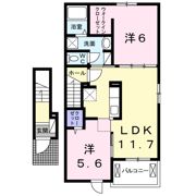 アルバーダ・KⅤの間取り画像