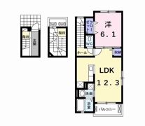 アメニティーの間取り画像