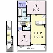 フレーシュ風雅 Ⅲの間取り画像