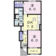 メゾン・ド・オーブⅠの間取り画像