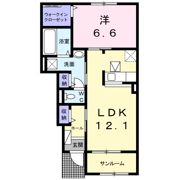 クリサンセマム ライズの間取り画像