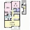 フローリッシュ Bの間取り画像