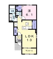 エイトアベニューの間取り画像