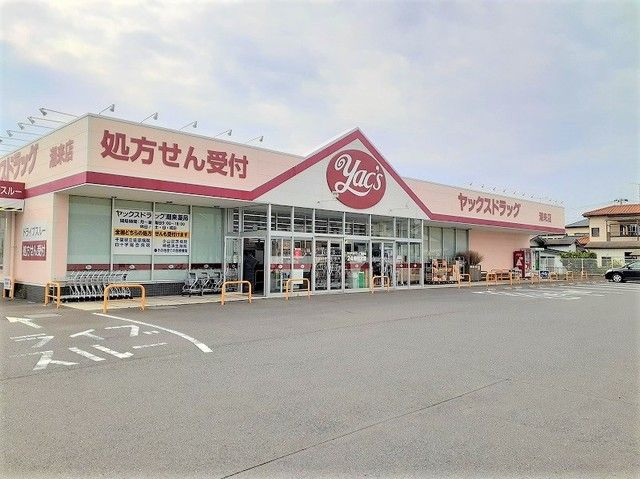 近くのヤックスドラッグ潮来店まで850m（徒歩11分）