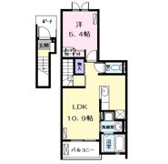 コーポ宮東の間取り画像