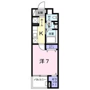 プランドール美鶴の間取り画像