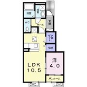 ロザリオ Dの間取り画像