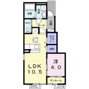 ロザリオ Dの間取り画像