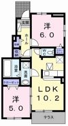 アイリス・Ⅱの間取り画像