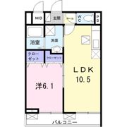 ウィルビレッジAの間取り画像