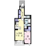 ヴィラベルデ背戸山の間取り画像