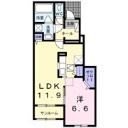 エミネンス Aの間取り画像