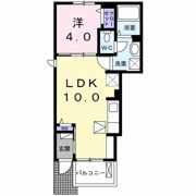 シーゲル Aの間取り画像