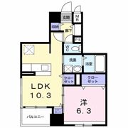 シュトラーレ 八日町の間取り画像