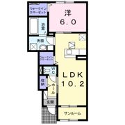 ルクラブ Ⅰの間取り画像