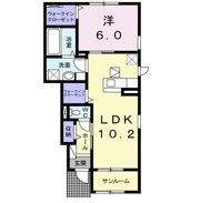 ルクラブ Ⅰの間取り画像