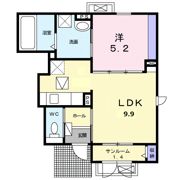 エテルノスターⅡ Aの間取り画像