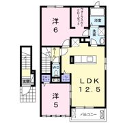 イーグレットAの間取り画像