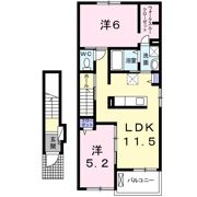イーストヒルの間取り画像